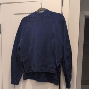 Lululemon Blue Sweatshirt Size s But Fits Like Size M Oversized